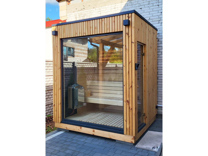 Gartensauna Alvi 2.1x2.0m