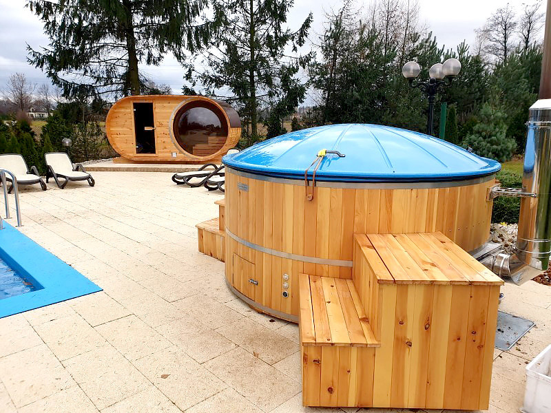 Ovale Sauna PANORAMA