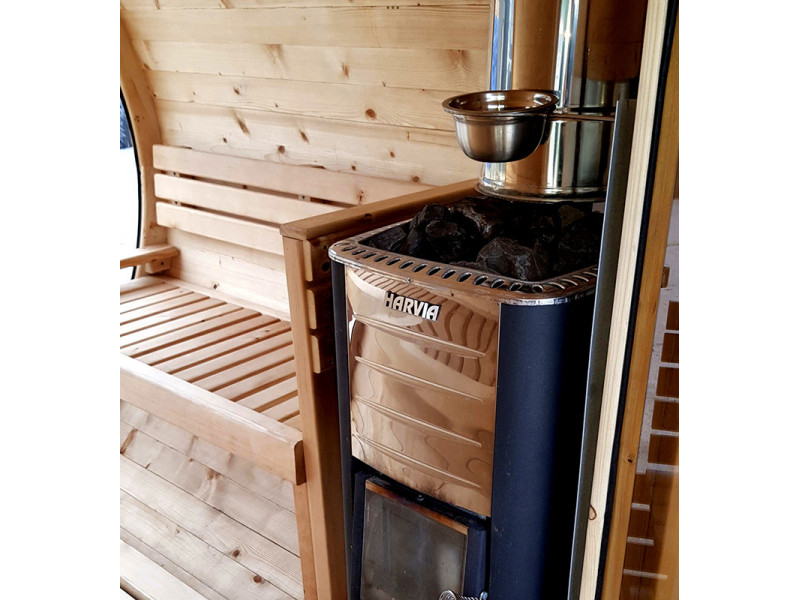 Mobile Sauna Gartensauna Outdoorsauna Discovery inkl.Saunaofen