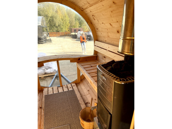 Mobile Sauna Gartensauna Outdoorsauna Discovery inkl.Saunaofen