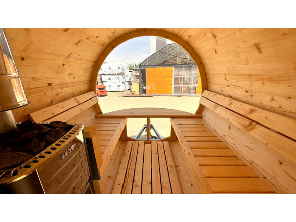 Mobile Sauna Gartensauna Outdoorsauna Discovery inkl.Saunaofen