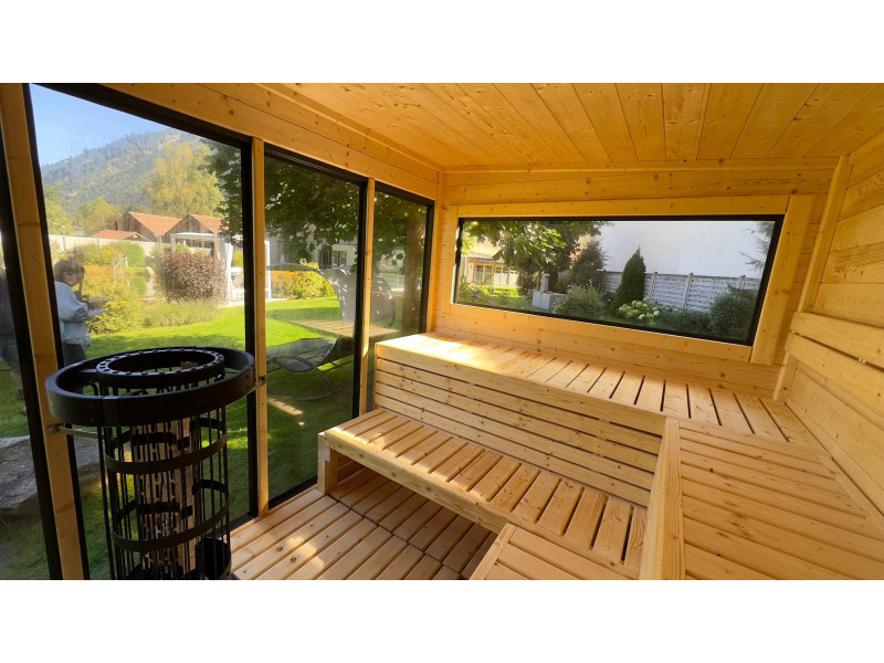 Sauna Haus Sauna Hütte Outdoor Sauna Modell Horizont House M4