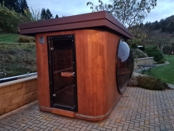 Gartensuna Außensauna Saunahaus Outdoorsauna Graz inkl.Saunaofen