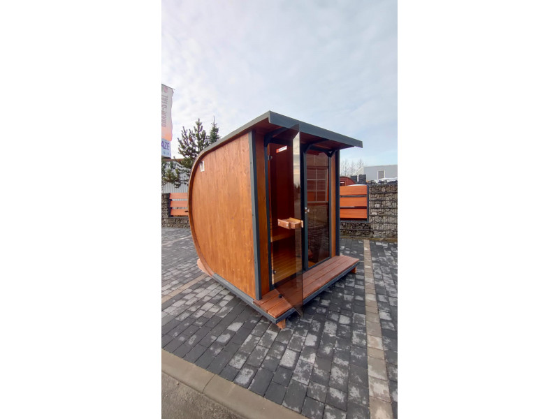 Gartensauna Outdoorsauna HORISONT M2+ 2m