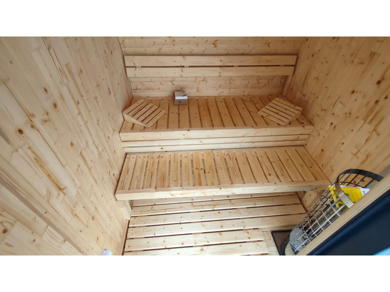 Gartensauna Outdoorsauna HORISONT M2+ 2m