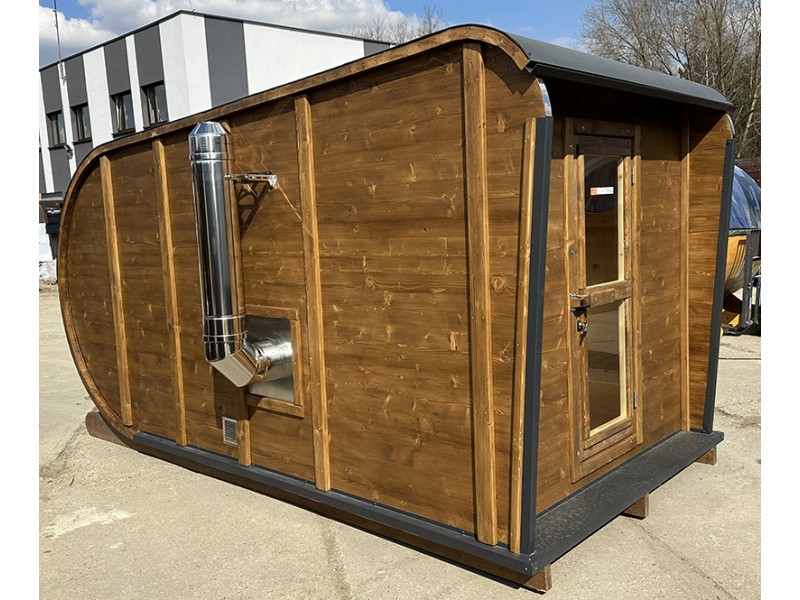 Gartensauna Finhaus 4 x 2,4