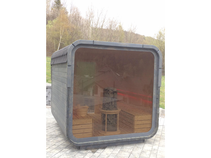 Gartensauna CUBIK