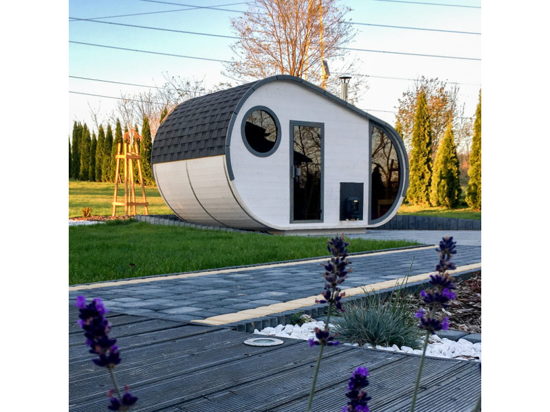 Gartensauna Oval Cali